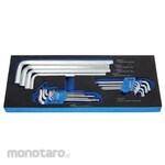 BluePoint L-Shape Hex Keys Foam Set