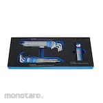BluePoint Long L-Shape Torx Wrench Foam Set
