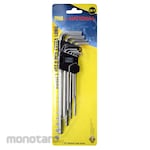 CPT National Hex Key Ball Point Extra Long Arm Set (Kunci L)