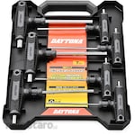 Daytona T-type hex wrench set, 7 pieces, inch size