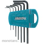 EIGHT (EIGHT TOOL) Hexagonal bar micro size set of 7