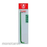 EIGHT Hex Key Ball Point Extra Long Arm Color Finish (Kunci L)
