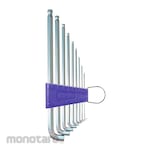 EIGHT Hex Key Extra Long Arm Taper Head Special Short Set (Kunci L)