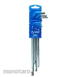 EIGHT Hex Key Long Arm Taper Head Set (Kunci L)