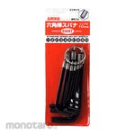 EIGHT Hex Key with Metal Ring Vinyl Kit with Header Set (Kunci L)