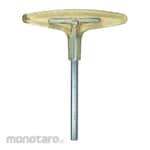 EIGHT T Type Hex Key Wrench Plastic Handle Short Length Type