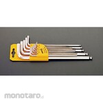 ESCO 0.05- 3/8" [Ball Hexagon] Long Allen Key Wrench 13 Pieces/Set