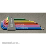 ESCO 1.5-10mm / 9 pieces [Ball Hexagon] key wrench