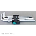 ESCO 1.5-10mm [Hex-Plus] Allen Key Wrench, 9 Pieces/Set