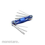 FATOOLS Foldable Hex Key Alum Inch (Kunci L)