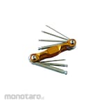 FATOOLS Foldable Hex Key Alum Metric (Kunci L)