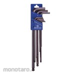 Gestar Hex Key Ball Point Extra Long Arm Inch (Kunci L)