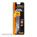 HIOSHI Hex Key Long Arm HD Set (Kunci L)