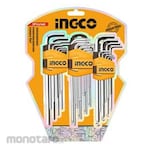 INGCO Kunci L Panjang Kombinasi Set
