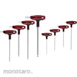 KSTOOLS ERGOTORQUEplus T-Handle Ball Ended Hexagon Key Wrenches