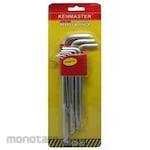 Kenmaster Hex Key Long Arm (Kunci L)