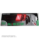 MST Hex Key Ball Point Long Arm (Kunci L)