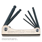 Mitoloy Hex Key Hollow Ball Point Set (Kunci L)