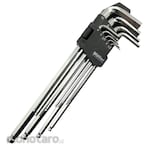 Mollar Hex Key Ball Point Long Arm Set (Kunci L)