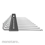 PB SWISS TOOLS Hexagon Key L-Wrench Set Imperial Dimensions