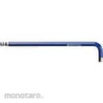 PB SWISS TOOLS Long ball rainbow wrench, chrome plated, size: 10mm, blue