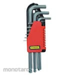 STANLEY Hex Key Ball Point Metric Chrome Finish (Kunci L)