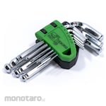 TEKIRO Hex Key Ball Point Short Arm Set (Kunci L)
