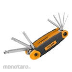 TOLSEN Folding Hex Key Set