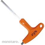 TONE Hex Key T Handle with Resin Handle (Kunci L)