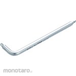 TONE Stainless Steel Long Ball Point Hex Key Wrench Set L-Type