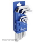TORA Hex Key Flat Head Short Arm (Kunci L)