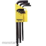 TRUSCO Hex Key Ball Point Set (Kunci L)