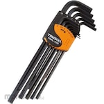 TRUSCO Hex Key Wrench Set, Lomg Type 9 Pcs