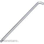 TRUSCO Short Neck 100 Degrees Long Ball Point Hex Wrench with Catcher Ball