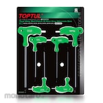Toptul Hex Key Ball Point & Flat Two Way Set (Kunci L)