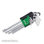 Toptul Hex Key Ball Point Long Arm Metric Set (Kunci L)