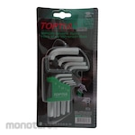 Toptul Hex Key Short Arm Metric Set (Kunci L)