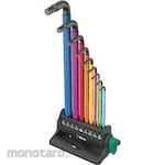 WERA (Ball Hex-Plus) Key wrench (with stand)