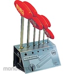 WIHA Hex Key T Handle c/w Magic Ring (Kunci L)