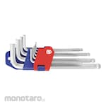 WORKPRO Hex Key Ball Point Metric Set (Kunci L)