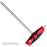 Wiha (Wiha/Noga) Comfort Grip T Handle Hexagonal Ball Wrench (Chrome Plated)