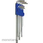 monotaro Hex Key Ball Point Long Arm Set (Kunci L)
