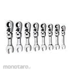 BluePoint Flexible Head Short Ratchet Combination Wrench