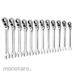 BluePoint Ratcheting Combination Wrench Flexible Head (Kunci Ring Pas)