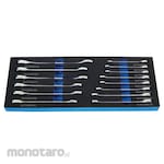 BluePoint Single Direction Combination Wrench Foam Set (Kunci Ring Pas)