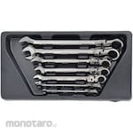 DEEN Ratcheting Combination Wrench Swing Set (Kunci Ring Pas)