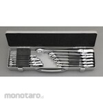 ESCO 11-piece set / 8-21mm Combination gear wrench (swing type)