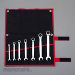 ESCO Both Ends Closed Ratchet Wrench Set, 7 Pieces