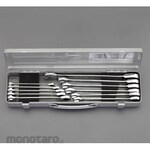 ESCO One End Closed / One End Opened Ratchet Wrench Set, 11 Pieces