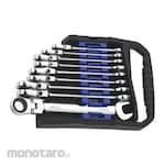 JTC Combination Wrench Flexible Head Set (Kunci Ring Pas)